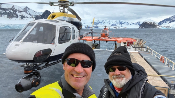 Aerial DP Mark Gerasimenko Puts The SHOTOVER F1 to Work in Extreme Weather During Antarctica Project