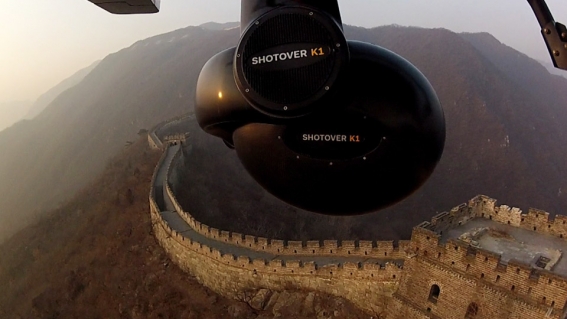 SHOTOVER K1 Aerial Camera System Hits China Skies for Transformers 4