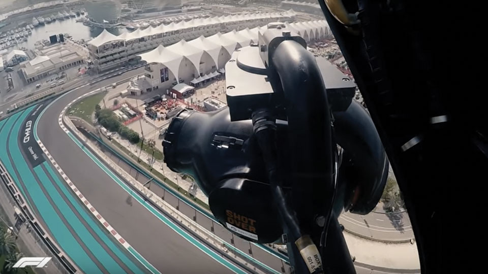 Air To Air Belgium and the SHOTOVER F1 LIVE Capture All The Formula 1 Racing Action